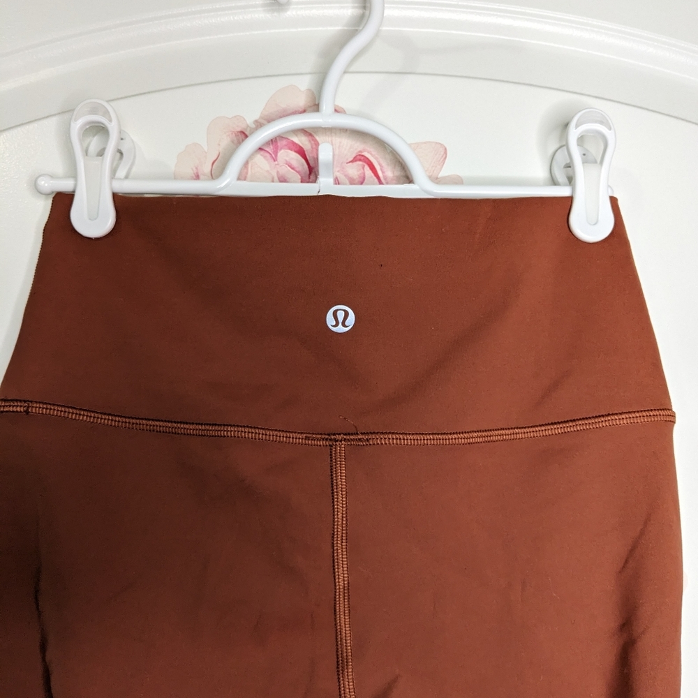 Lululemon leggings in bronze